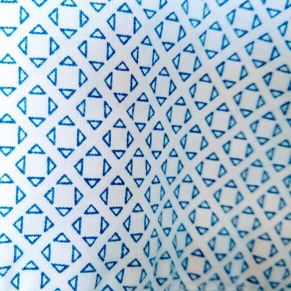 MICHAEL KORS MEN'S BLUE SLIM FIT SHIRT - Picture 9 of 13